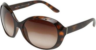 Prada Pre-owned Accessories, female, Brown, Size: ONE SIZE Pre-owned Vintage Plastic Sunglasses