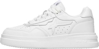 W6YZ Leather sneakers Xenia W. - Dames - Sneakers - Wit - 38 EU - Schoenen