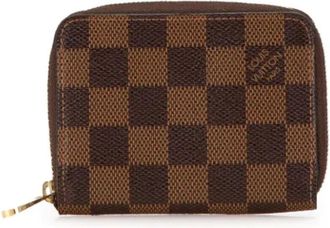 Louis Vuitton Pre-owned Wallets, female, Brown, Size: ONE SIZE Pre-owned Plastic Wallet