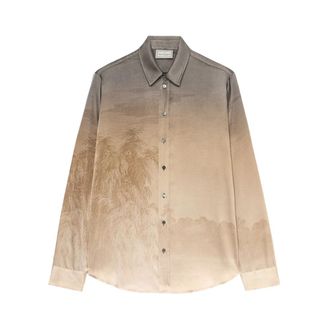 Pierre-Louis Mascia Mujer, Blusas y Camisas, Beige, Talla: M