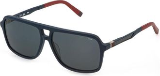 Fila SFID22 991M Mens Sunglasses Blue Size 60