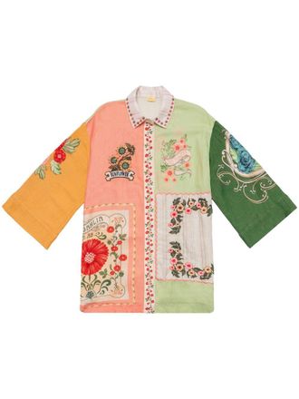 Agua Bendita Chrissy blouse - Groen