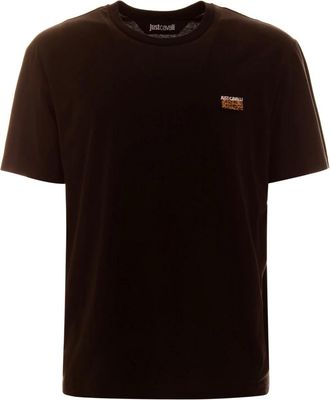 Just Cavalli Hombre, Camisetas, Negro, Talla: 2XL