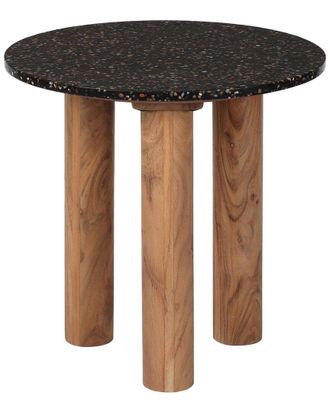 Safavieh Couture Kathalina Round Terrazzo Top Accent Table