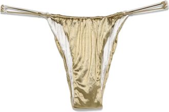 Isa Boulder Slip bikini reversibile - Verde