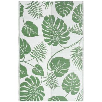 vidaXL Alfombra de exterior pp arakil verde 190x290 cm Vidaxl