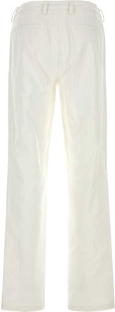 Rier Mens Trousers White Cotton