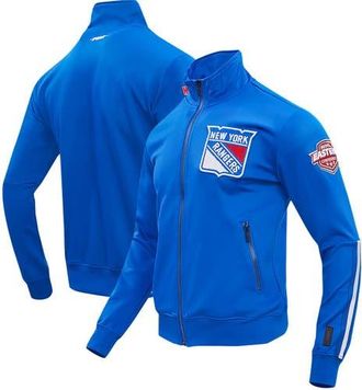 Pro Standard Mens Pro Standard Blue New York Rangers Classic Full-Zip Track Jacket at Nordstrom, Size Xx-Large