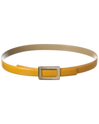 Roger Vivier Reversible Leather Belt