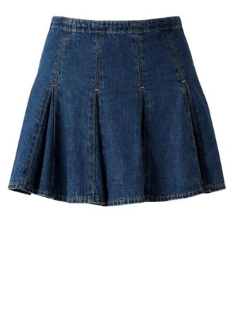 Levi's Godet Mini Skirt Fell Off Stone
