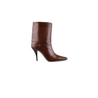 Saint Laurent Schoenen, Dames, Bruin, 37 EU, Leer, Niki Booties
