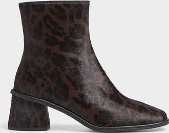 Coach Womens Gigi leopard boots Women