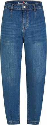 Buena Vista Ballon Jeans - Dames - Jeans - Blauw - Maat: M Katoen