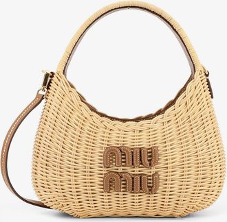 Miu Miu Borsa a mano Wander in rafia - MIU MIU - gender_Woman