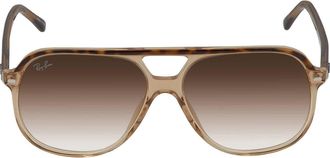 Ray-Ban Bill Light Brown Gradient Square Unisex Sunglasses RB2198 129251 56