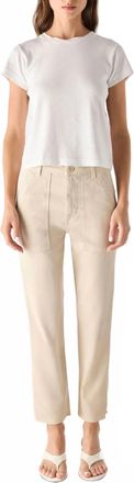 Amo Easy Army Trouser In Dove