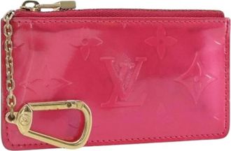 Louis Vuitton Pre-owned Portemonnee - Dames - Vintage Accessoires - Roze - ONE Size - Leer - Vintage