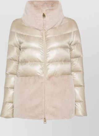 Herno quilted puffer cape