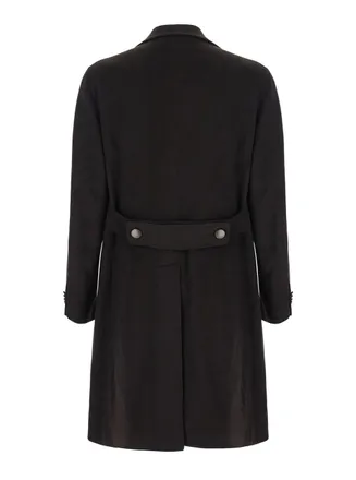 Tagliatore Mens Coat Brown Tech Fabric