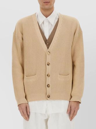 Moschino organic cotton blend regular-fit cardigan