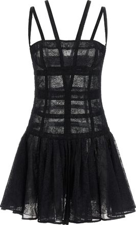 Giovanni Bedin Black Polyamide Short Womens Dress