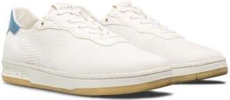 Clae Malone Knit Low Top Sneaker in White Cactus Blue Shadow at Nordstrom Rack, Size 10.5