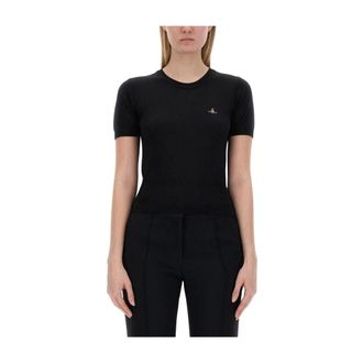 Vivienne Westwood Dames, Tops, Zwart, Maat: S Zijde