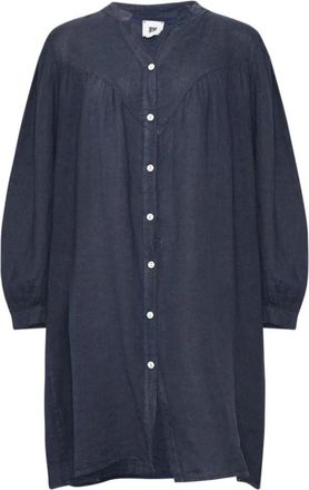 Tiffany & Co. Navy Ivana Jurk - Dames - Overhemden - Blauw - S - Overhemden