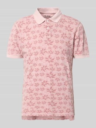 Blend Slim Fit Poloshirt mit kurzer Knopfleiste Modell FRISCO in Apricot, Gr&ouml;&szlig;e XXL