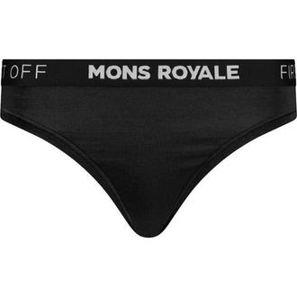Mons Royale Stratos Merino Thong - Womens in Black at Nordstrom, Size X-Large