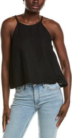 Emerson Fry Emerson Fry High Neck Linen-Blend Tank Top