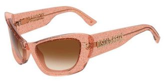 Dsquared2 D2 0118/S 733/HA Womens Sunglasses Pink Size 57