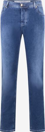 Richard J. Brown Slim Jeans aus Baumwolle und Kaschmir Tokyo