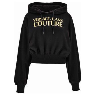 Versace Mujer, Sudaderas, Negro, Talla: S