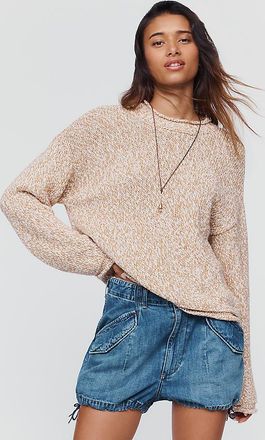Denimist High-Rise Utility Shorts