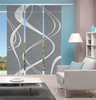 Vision S Schiebegardine »TIBANO LINKS« Paneelwagen 1 Stk. tlg. HxB: 260x60, BAMBUS OPTIK