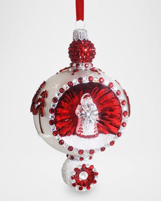 Patricia Breen Designs Du Barry Reflector Christmas Ornament