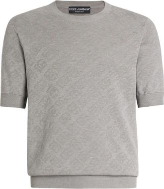 Dolce & Gabbana Textured Short-sleeve T-shirt