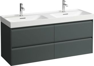 Laufen Meda Mueble Bajo Lavabo, 4 Cajones, Incl. Sistema - Laufen