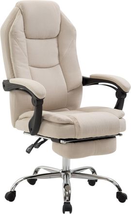 Clp Silla De Oficina De Tela Castle Crema