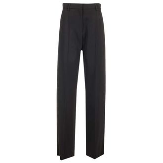 Valentino Garavani Dames, Broeken, Zwart, Maat: S
