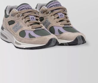 New Balance slip-on sneakers with suede and mesh