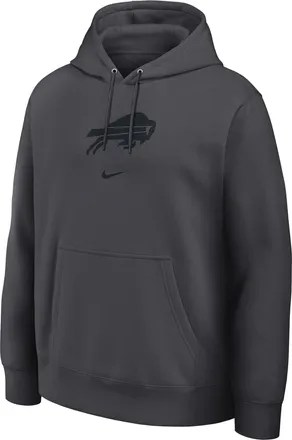 Nike Buffalo Bills Washed Club Nike Mens NFL Pullover Hoodie in Grey | 16TW06F81-DQ6