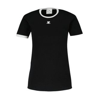 Courr&egrave;ges Signature Contrast T-Shirt