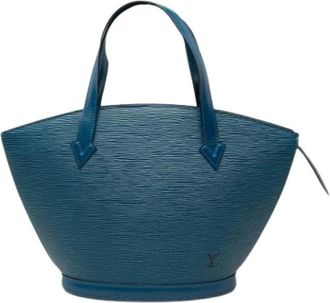 Louis Vuitton Pre-owned Handbags, female, Blue, Size: ONE SIZE Pre-owned The Saint Jacques