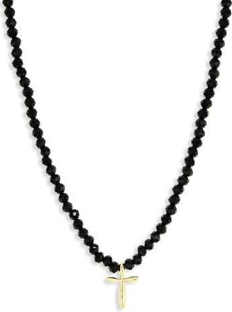 Argento Vivo Cross Necklace in Gold at Nordstrom Rack