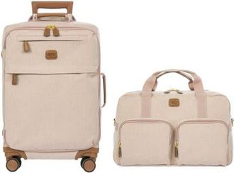 Bric's Volterra 21 Carry On Spinner & 18 Boarding Duffle 2 Piece Luggage Set in Bordeaux at Nordstrom