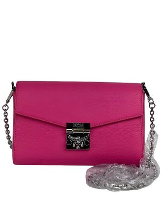 MCM Mcm Millie Sugar Leather Crossbody