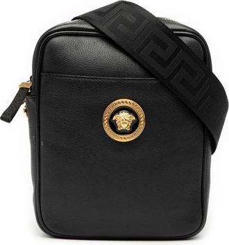 Versace Pre-owned Versace Leather Medusa Crossbody 66VFVXLGM49FX54G