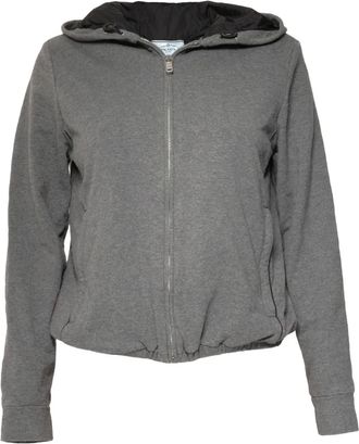 Prada 2016 zip-up hoodie - Grigio